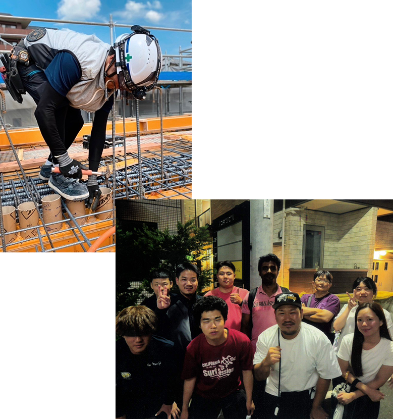 ライフラインを守る使命感を持ち、仲間と一緒に、楽しく成長できる仕事！