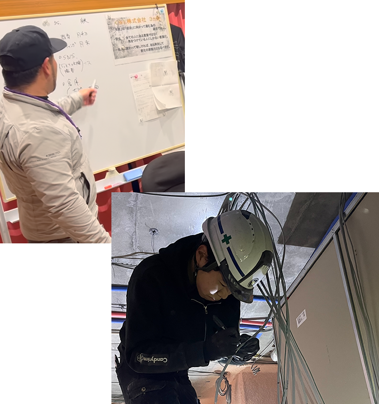 平均年齢31歳！10代、20代のスタッフも活躍若い力で会社と共に成長